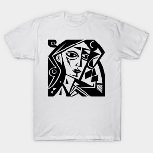 Cubist Witch T-Shirt